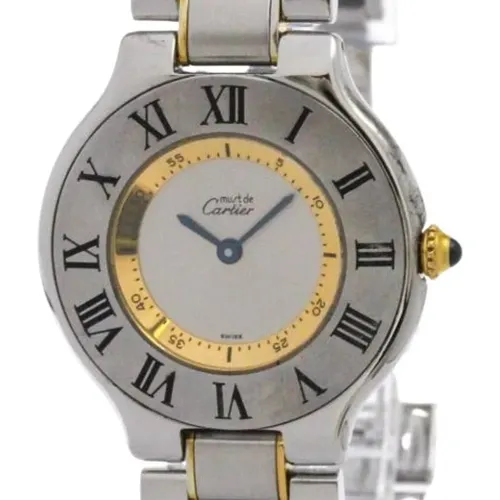 Pre-owned Watches, female, , Size: ONE SIZE Pre-owned Vintage Watch - Cartier Vintage - Modalova