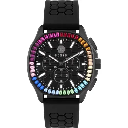 Watches, male, , Size: ONE SIZE Mens Watch $pectre Chrono Rainbow - Philipp Plein - Modalova