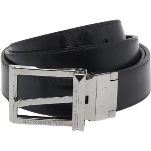 Pre-owned Belts, male, , Size: ONE SIZE Pre-owned Coated canvas belts - Burberry Vintage - Modalova