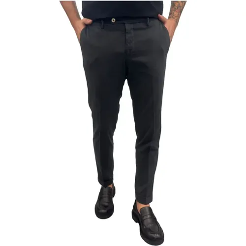 Slim Fit Hose aus Baumwollmischung , Herren, Größe: W37 - Michael Coal - Modalova