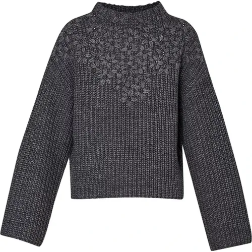 Wollmischung Strickpullover , Damen, Größe: S - Liu Jo - Modalova