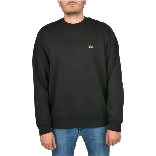 Bio-Baumwollpullover - Ikonischer Stil , Herren, Größe: L - Lacoste - Modalova