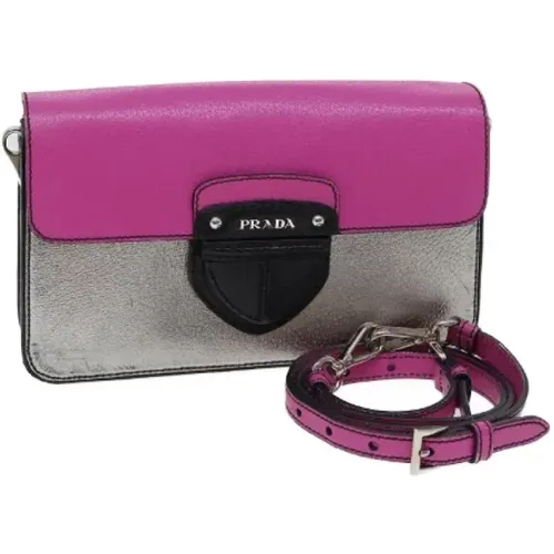 Pre-owned Cross Body Bags, female, , Size: ONE SIZE Pre-owned Leather prada-bags - Prada Vintage - Modalova