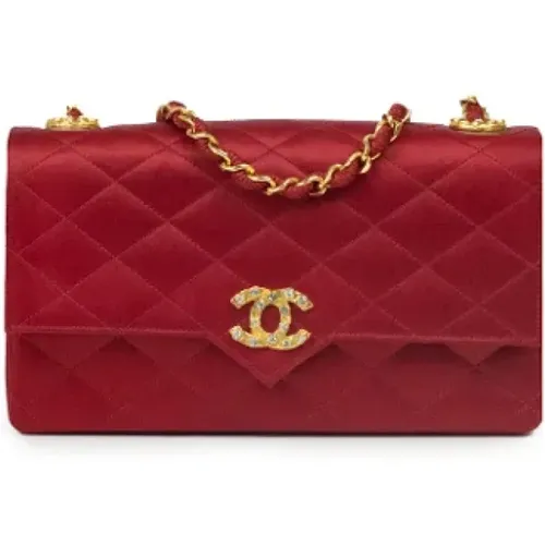 Pre-owned Silk chanel-bags , female, Sizes: ONE SIZE - Chanel Vintage - Modalova