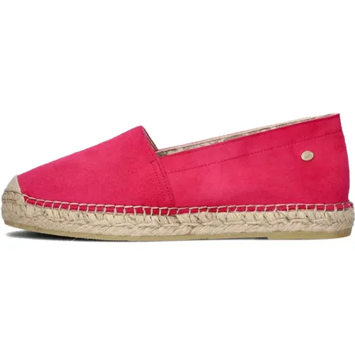 Rosa Wildleder Espadrilles Mili Ana,Blaue Wildleder Espadrilles Mili Ana,Lila Wildleder Espadrilles Mili Ana - Fred de la Bretoniere - Modalova