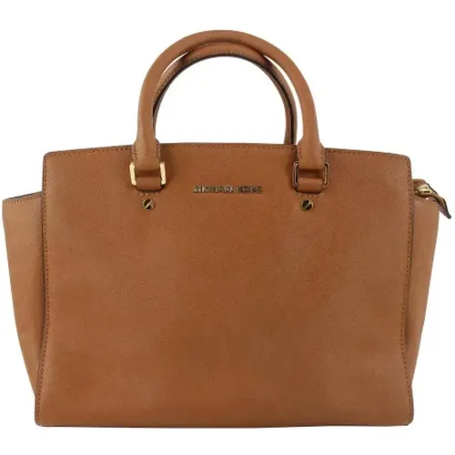 Pre-owned Tote Bags, female, , Size: ONE SIZE Pre-owned Leather totes - Michael Kors Pre-owned - Modalova