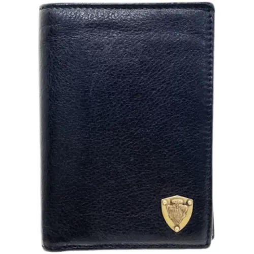 Pre-owned Wallets, male, , Size: ONE SIZE Pre-owned Leather wallets - Gucci Vintage - Modalova