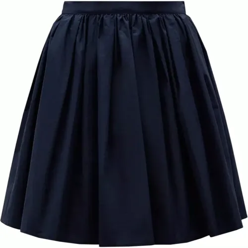 Cotton Skirt , female, Sizes: 2XS - Moncler - Modalova