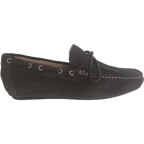 Classic Leather Sailor Shoes Dark , male, Sizes: 8 UK, 10 UK, 11 UK, 6 UK, 9 UK - Gant - Modalova