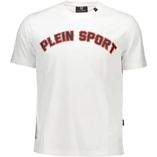 Sporty Elegance T-Shirt in , male, Sizes: L, M, 2XL, XL, S - Plein Sport - Modalova