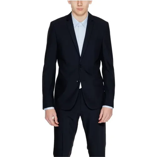 Blazers, male, , Size: S Polyester Blend Suit Jacket - Antony Morato - Modalova