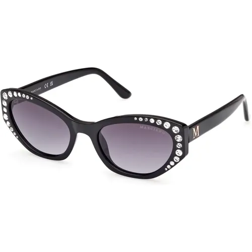 Stylische Sonnenbrille für modebewusste Frauen , Damen, Größe: 55 MM - Guess - Modalova