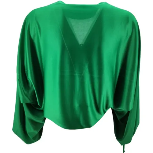 Grüne Blusen Kollektion , Damen, Größe: M - P.a.r.o.s.h. - Modalova