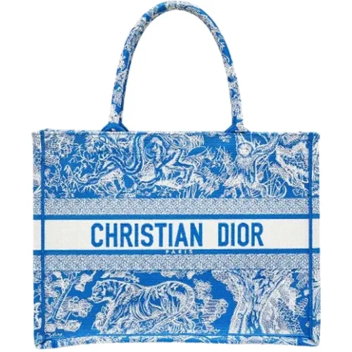 Pre-owned Tote Bags, female, , Size: ONE SIZE Pre-owned Canvas totes - Dior Vintage - Modalova