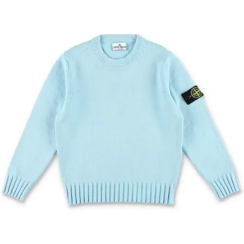 Jungen Strickpullover Acqua Aw24 - Stone Island - Modalova