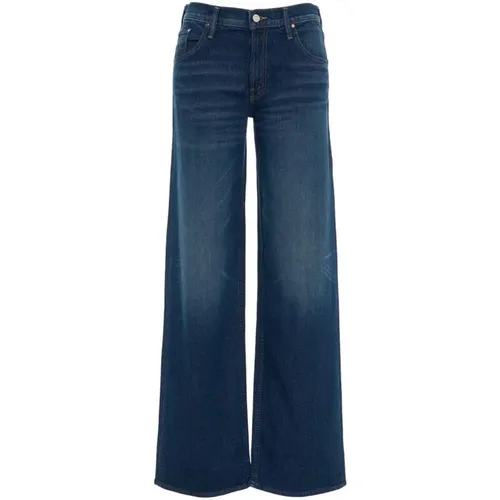 Weite Jeans mit Logo-Details , Damen, Größe: W29 - Mother - Modalova