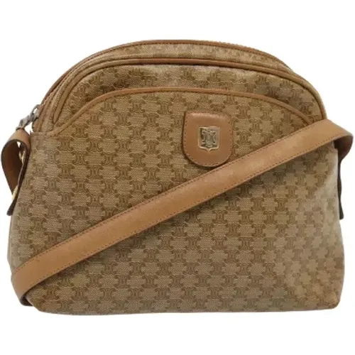 Pre-owned Cross Body Bags, female, , Size: ONE SIZE Pre-owned Canvas celine-bags - Celine Vintage - Modalova