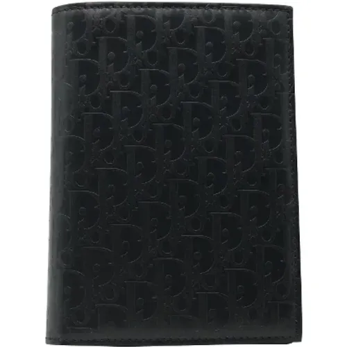 Pre-owned Wallets, male, , Size: ONE SIZE Pre-owned Leather wallets - Dior Vintage - Modalova