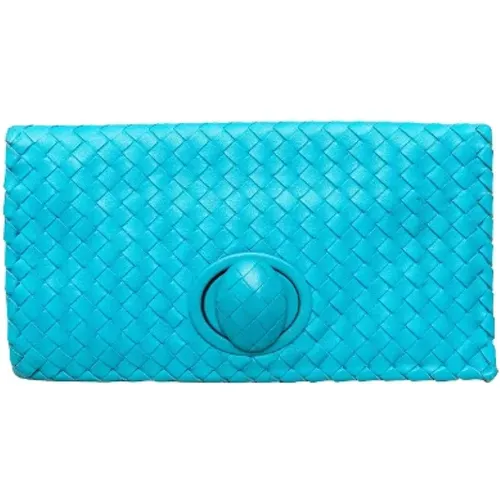 Pre-owned Clutches, female, , Size: ONE SIZE Pre-owned Leather clutches - Bottega Veneta Vintage - Modalova