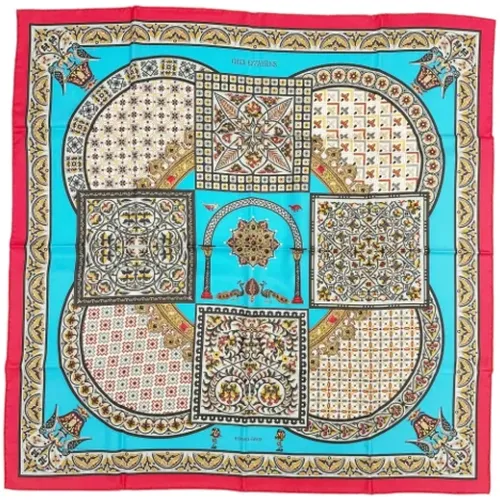 Pre-owned Scarves, female, , Size: ONE SIZE Pre-owned Silk scarves - Hermès Vintage - Modalova