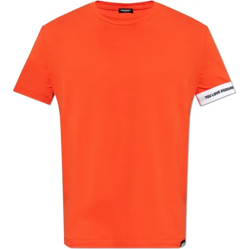 T-Shirt aus der Unterwäschekollektion , Herren, Größe: L - Dsquared2 - Modalova