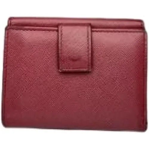Pre-owned Wallets, female, , Size: ONE SIZE Pre-owned Leather Wallet - Salvatore Ferragamo Pre-owned - Modalova