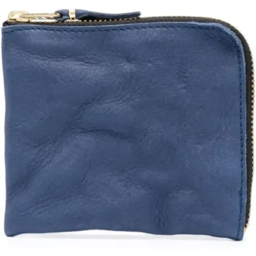 Navy Wallet for Men , male, Sizes: ONE SIZE - Comme des Garçons - Modalova