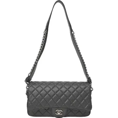 Pre-owned Leather chanel-bags , female, Sizes: ONE SIZE - Chanel Vintage - Modalova