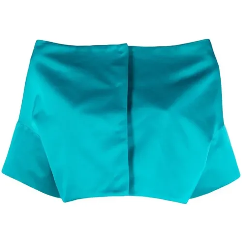 Short turquoise jacket , female, Sizes: M, S, L - P.a.r.o.s.h. - Modalova