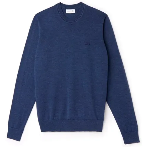 Blauer Sweatshirt Stilvoll Bequem Casual Wear - Lacoste - Modalova