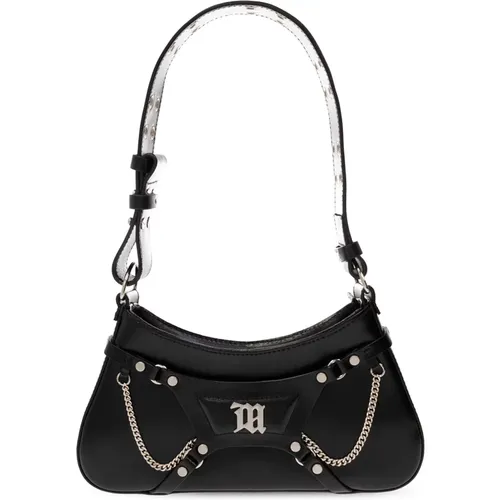 Fetish leather shoulder bag , female, Sizes: ONE SIZE - Misbhv - Modalova