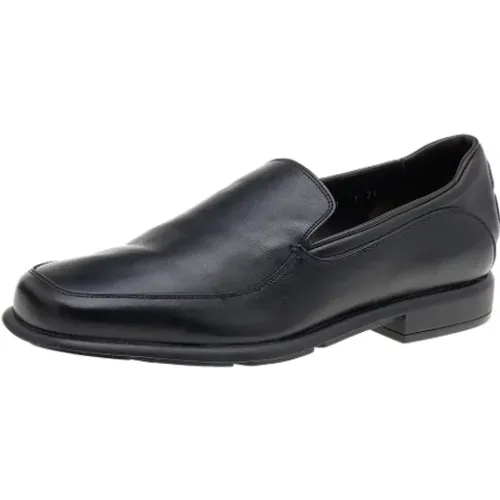 Pre-owned Flats, female, , Size: 11 US Pre-owned Leather flats - Salvatore Ferragamo Pre-owned - Modalova