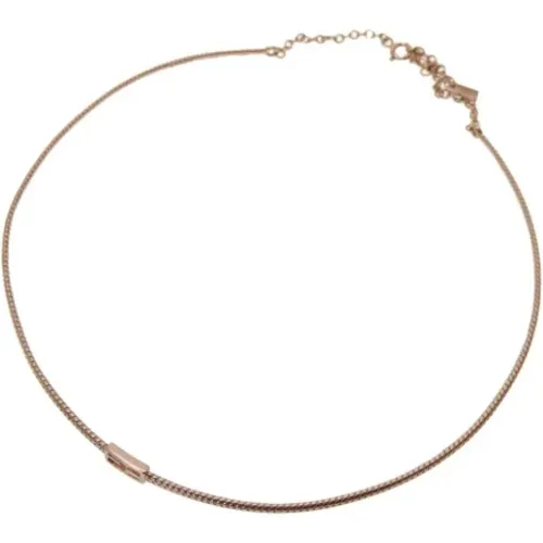 Pre-owned Metal necklaces , female, Sizes: ONE SIZE - Fendi Vintage - Modalova