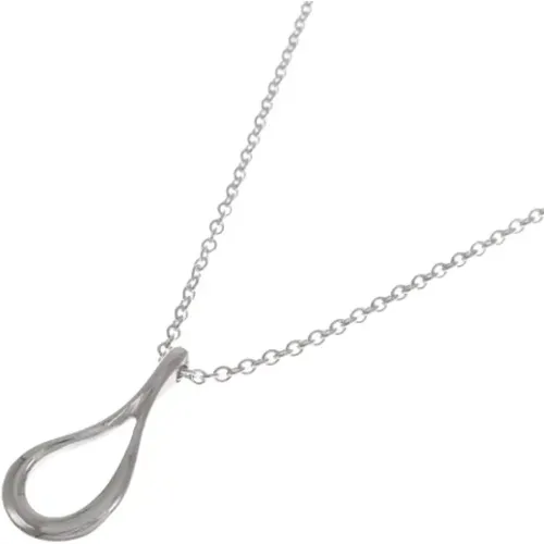 Pre-owned Jewellery, female, , Size: ONE SIZE Pre-owned Silver necklaces - Tiffany & Co. Pre-owned - Modalova