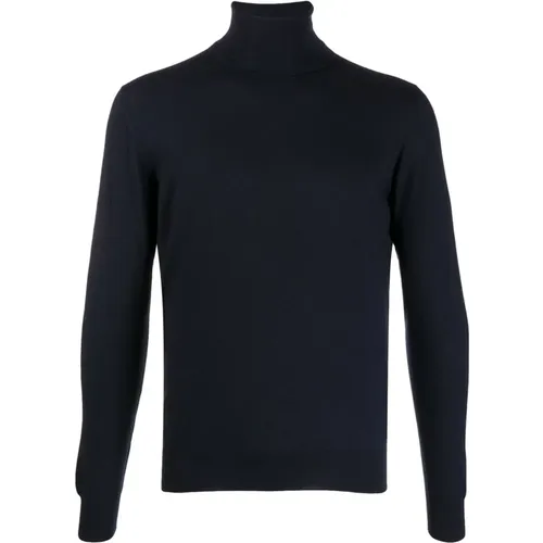 Turtlenecks, male, , Size: 2XL Logo Turtleneck - Drumohr - Modalova