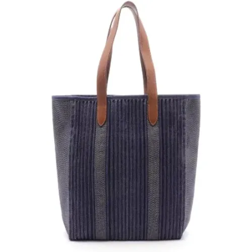 Pre-owned Tote Bags, female, , Size: ONE SIZE Pre-owned Denim shoulder-bags - Hermès Vintage - Modalova