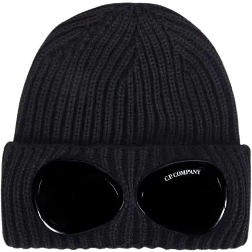 Beanies, unisex, , Size: ONE SIZE Merino Wool Goggle Beanie - C.P. Company - Modalova
