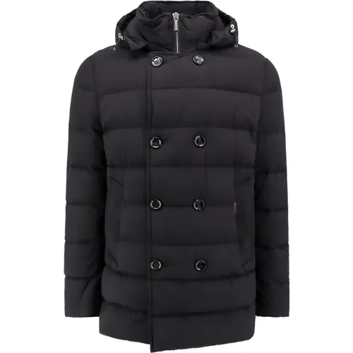 Jacket with Removable Hood , male, Sizes: 2XL, 3XL, L, XL - Moorer - Modalova