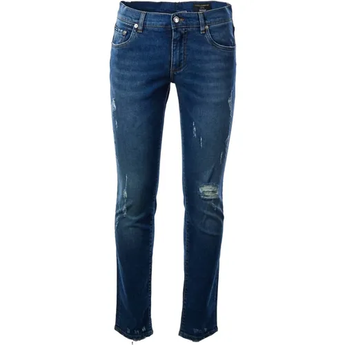 Herren Skinny Jeans , Herren, Größe: XS - Dolce & Gabbana - Modalova