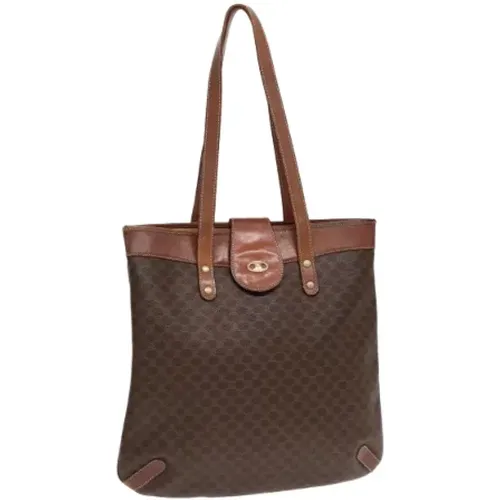 Pre-owned Tote Bags, female, , Size: ONE SIZE Pre-owned Leather totes - Celine Vintage - Modalova