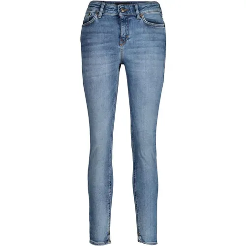 Curve-Hugging Skinny Jeans , female, Sizes: W30 L34, W28 L34, W26 L34 - drykorn - Modalova