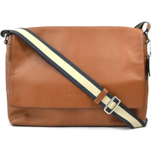 Pre-owned Cross Body Bags, female, , Size: ONE SIZE Pre-owned Leather shoulder-bags - Coach Pre-owned - Modalova