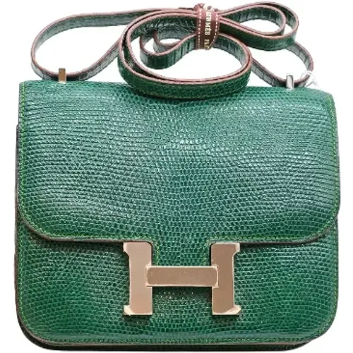 Pre-owned Cross Body Bags, female, , Size: ONE SIZE Pre-owned Leather crossbody-bags - Hermès Vintage - Modalova