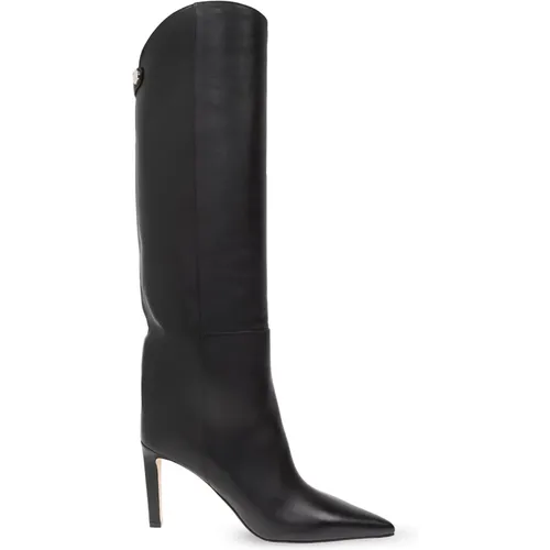 Alizze leather boots , female, Sizes: 4 UK, 5 UK, 7 UK, 4 1/2 UK, 6 UK, 3 UK - Jimmy Choo - Modalova