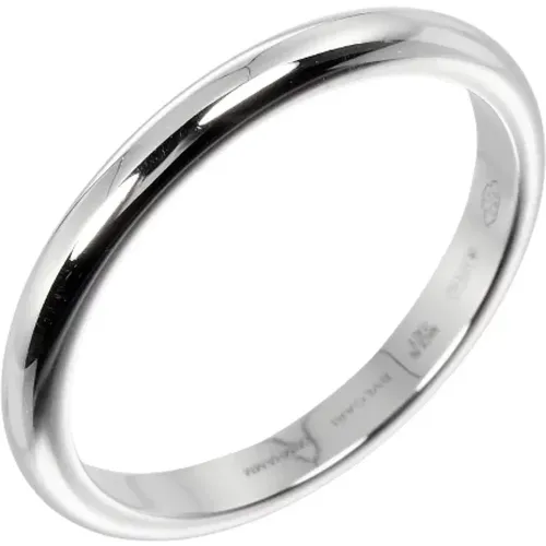 Pre-owned Jewellery, female, , Size: ONE SIZE Pre-owned Platinum rings - Bvlgari Vintage - Modalova