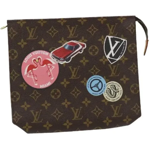 Pre-owned Wallets, female, , Size: ONE SIZE Vintage Canvas Wallet - Louis Vuitton Vintage - Modalova