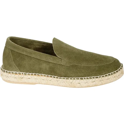 Espadrilles, male, , Size: 11 US Suede Moccasin for Summer - Abarca - Modalova