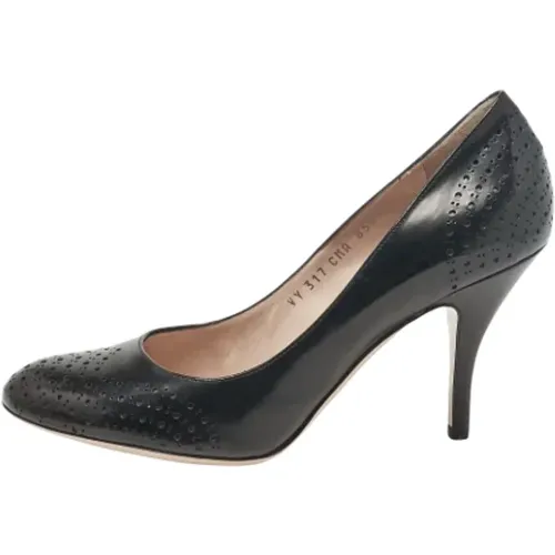 Pre-owned Pumps, female, , Size: 8 1/2 US Pre-owned Leather heels - Salvatore Ferragamo Pre-owned - Modalova