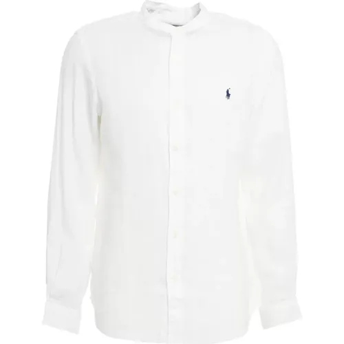 Weißes Herrenhemd mit kurzen Ärmeln - Ralph Lauren - Modalova
