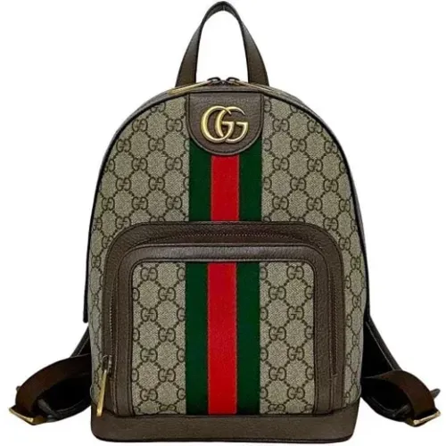 Pre-owned Backpacks, unisex, , Size: ONE SIZE Pre-owned Leather gucci-bags - Gucci Vintage - Modalova